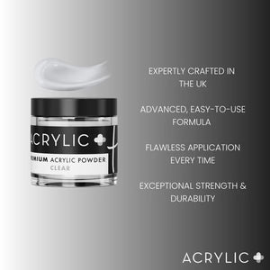 Halo Acrylic Plus Powder - Pure White 45g