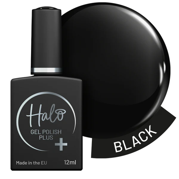 Halo Gel Polish Plus 12ml Black