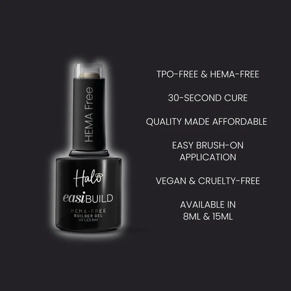 Halo EasiBuild Builder Gel Cover Up Pink 15ml