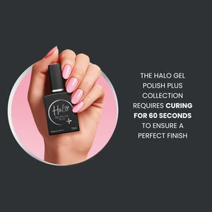 Halo Gel Polish Plus 12ml Bright Pink