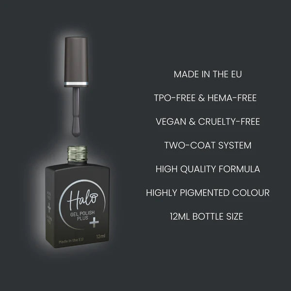 Halo Gel Polish Plus 12ml Electric Blue