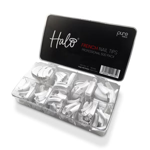 Pure Nails French ABS Tips 100 pack - Mixed